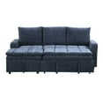 thumbnail image 6 of Miekor Furniture Soft Upholstered Sectional Sofa Bed with Storage Space, Suitable for Living Rooms and Apartments B3A422, 6 of 8