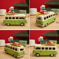 thumbnail image 3 of ZHaobin Large Campervan Model New Retro Desktop Decoration Camper Van Model Gift Metal Iron Art Bus Piggy Bank Photography Props (2), 3 of 6