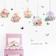 thumbnail image 2 of Un conjunto de pegatinas de pared pájaros flores mariposas coloridas pared St, 2 of 5