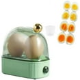 thumbnail image 1 of 2024 new Electric Hard Boiled Egg Maker Steamer,Rapid Egg Cooker Electric 2 Eggs Capacity,Timing Electric Egg Cooker, Detachable Egg Boiler Maker for Kitchen Gadgets (green) green green, 1 of 1