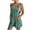 Green, variant on Dungarees For Women Adjustable Shoulder Straps Sleeveless Short Rompers with Front Pocket Maternity Jumpsuit Boho Rompers for Women Summer Overalls Sky Blue XL