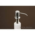 thumbnail image 2 of Houzer 170-2400 2" X 4.25" X 9.75" Counter or Faucet Hole Brass Satin Preferra Soap/Lotion Dispenser, 2 of 2