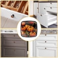 thumbnail image 6 of 4 Pcs Cabinet Handle Drawer Pulls Thanksgiving Pumpkin Knobs with Screws Square Furniture Office Cabinet Knob Decoration, 6 of 7