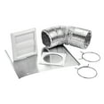 thumbnail image 2 of Lambro 1379W 4-In. x 8-Ft. UL 2158A Transition Duct Louvered Vent Kit, 2 of 3