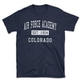 thumbnail image 1 of Air Force Academy Colorado Classic Established Men's Cotton T-Shirt, 1 of 1