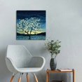 thumbnail image 5 of Starry Night Blossoms Canvas Art Print - Van Gogh, Sky, Unframed, 5 of 5
