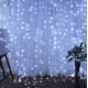 thumbnail image 4 of Luz De Cortina Led 300 Leds Cadena De Luces 3x3m Luces De Hadas Con Control Remoto 8 Modos Ip44 Impermeable Blanco, 4 of 4