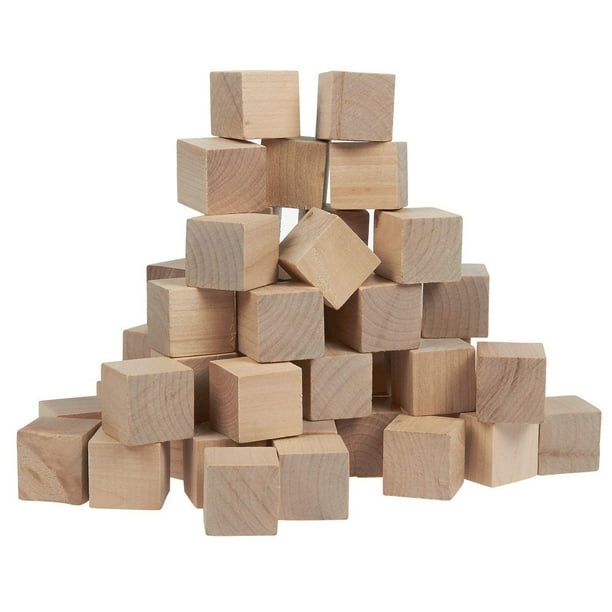 Mini Wooden Art Craft Stacking Cubes, Wooden Stacking Cubes