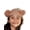 Indi Pink, variant on Children's Kids' Double Pom Cable Knit Fuzzy Lined Ear Warmer Headband, Mustard