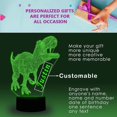 thumbnail image 2 of Gifts For Girls, Personalized 3d Night Light For Kids, Birthday Gift For Children, Present For Daughter, Custom Name 3d Unicorn Lamp Gifts For, 2 of 4