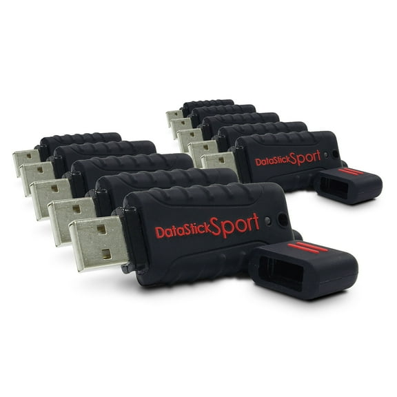 Centon Waterproof 4GB USB 10pk Black (DSW4GB10PK)