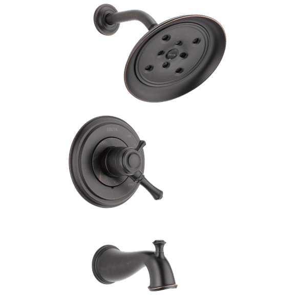 Delta Cassidy Monitor 17 Series H2Okinetic Tub & Shower Trim, Venetian Bronze