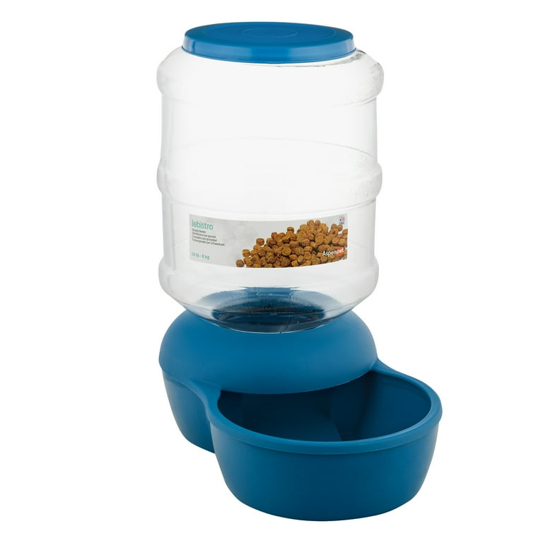 Aspen Pet Le Bistro Auto Gravity 18 Lb Pet Feeder Walmart