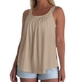 thumbnail image 5 of Stralyhd Built In Bra Tank Tops for Women Square Neck Racerback Shirts 2026 Summer Slim Fit Tank Top Casual Sleeveless Tops Complexion L, 5 of 6