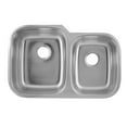 thumbnail image 2 of DAX 60/40 Double Bowl Undermount Kitchen Sink, 2 of 4