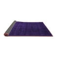 thumbnail image 2 of Ahgly Company Indoor Round Abstract Purple Contemporary Area Rugs, 6' Round, 2 of 4