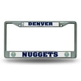 thumbnail image 5 of Denver Basketball Nuggets Chrome Metal License Plate Frame Set of 2  for your car, SUV or truck, 5 of 7