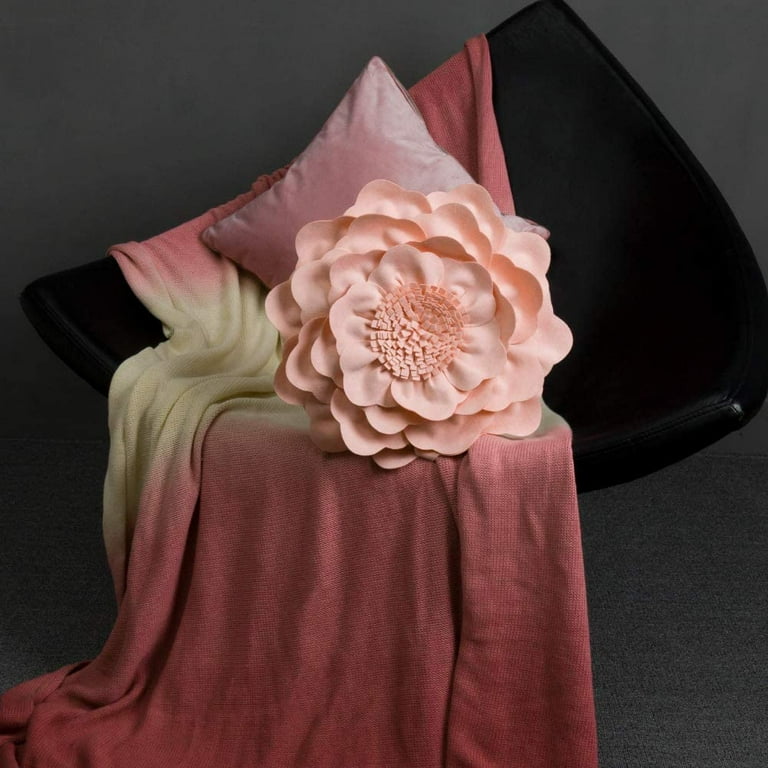 3d flower pillow cheap