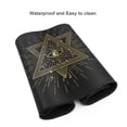 thumbnail image 4 of DouZhe Large Mouse Pad, All Seeing Eye Illuminati Non-Slip Waterproof Rubber Keyboard Office Desk Pads Mousepad, 29.5 x 15.8 inches 3mm Thick, 4 of 7