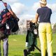 thumbnail image 3 of Wosthever Bolsa de almacenamiento de pelotas de golf, textura de alta gama, impermeable, portátil, gancho de bolsillo colgante, fácil Deportes y aire libre Rosa 4.9 x 4.xxs, 3 of 6