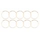 thumbnail image 2 of Adjustable Bracelet, 10 Pieces A Pack Golden Expandable Bangles  For Gift For DIY Craft ANGGREK DIY Bracelet, 2 of 8