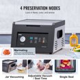 thumbnail image 6 of VEVOR Chamber Vacuum Sealer, 380W Vacuum Pump Power, Sealing Bag Packing Machine for Wet Foods, Meat, Compact Design with 11.5 in Sealing Length, Ideal Commercial Sealer for Professional and Home Use, 6 of 9