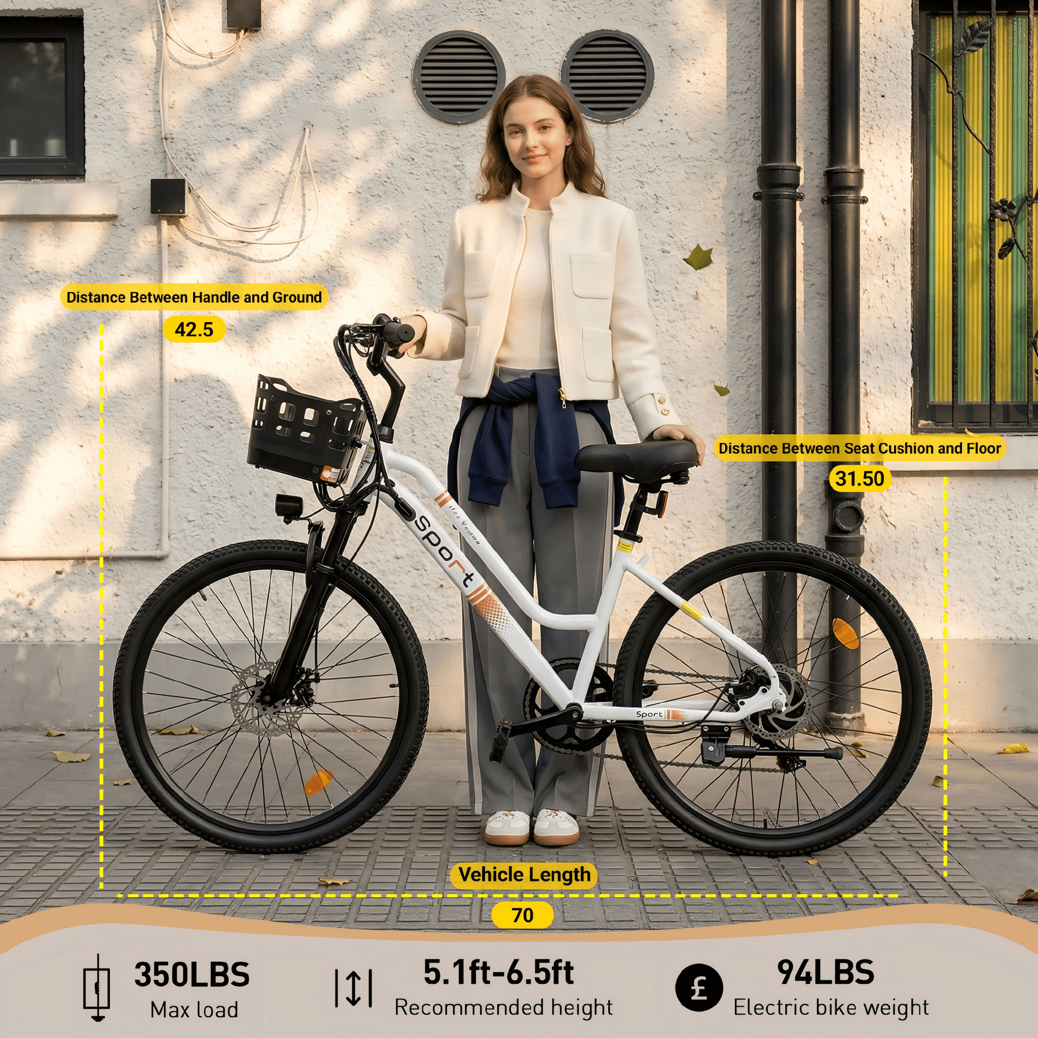 BroPath Electric Bike for Adults with 1000W Brushless Motor,25MPH,Commuting Electric Mountain Bike with 720Wh Removable Battery,7-Speed, 26" Tires, Full Suspension,Lightweight Ebike,40 Miles,UL2849