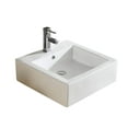 thumbnail image 3 of Fine Fixtures Square Vessel Sink Vitreous China w Overflow&nbsp;, 3 of 4