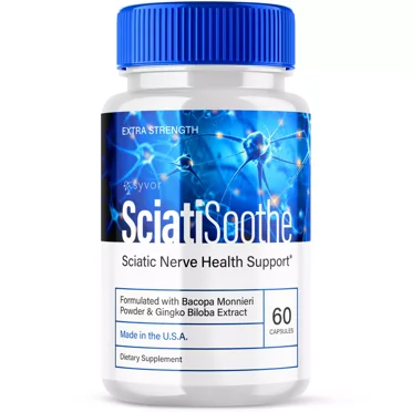 SciatiSoothe Advanced Nerve Support Supplement 60 Capsules