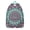 Black, variant on Sacred Harmony Mandala Backpack for Women, Vintage Ethnic Tribal Style Daypack with Artistic Geometric Ornament Print
