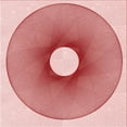 thumbnail image 1 of Ahgly Company Machine Washable Indoor Square Transitional Light Red Pink Area Rugs, 4' Square, 1 of 7