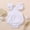 White, variant on Dpytoraw Newborn Infant Baby Girls Solid Clothes Fly Sleeve Bodysuit Suspender Romper Baby Girl Bodysuits Size 9-12 Months