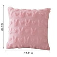 thumbnail image 3 of Easter Pillow 18X18 Inch Easter Pillows Bunny Soft Plush Pillow for Sofa Livingroom Couch Cushion Easter Decorations, 3 of 6
