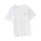 thumbnail image 3 of Camiseta para mujer cuello redondo camiseta ropa cuello redondo camiseta básica para viajar L, 3 of 8