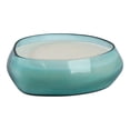 thumbnail image 6 of Decorative Glass Scented Candle for Men and Women - Modern Large Votive Candle for Indoor and Outdoor Spaces - Stylish Home Accent for Living Room, Bedroom, and Bathroom Decor - 4", Blue, 6 of 12