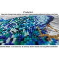 thumbnail image 4 of DIY 5D Diamond Painting Set, Crystal Rhinestone Diamond Painting Artwork, Home Wall Decoration - Geometric Christmas Tree DIY Diamond Painting Set 30×40cm Frameless, 4 of 6