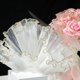 thumbnail image 3 of Papel de regalo de flores de 28 cm de ancho para regalo de vacaciones Ramo de malla Pearl Wave Hilo de borde de copia floral, 3 of 5