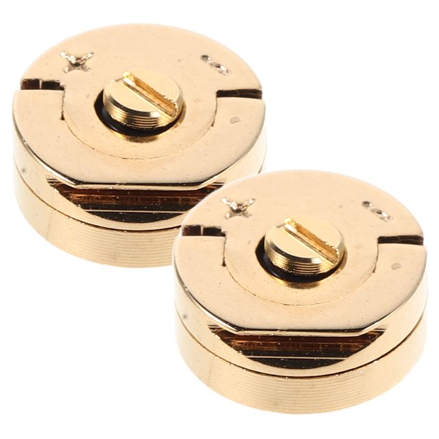 Moluckfu 2Ud Tapón Para Puerto De De Gas En Lighter Dorado Control Fácil Y Seguro