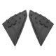 thumbnail image 2 of 2x Persianas de Ventana Trasera para Coche para 2018-2020 Cool Exterior brilnte Sunnimix Persianas de la ventana lateral trasera, 2 of 8
