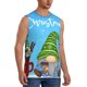 thumbnail image 2 of Balery Merry Christmas Gnome Camisetas sin mangas para hombre, absorbe la humedad y protege contra el mal olor.-XX-Large, 2 of 7
