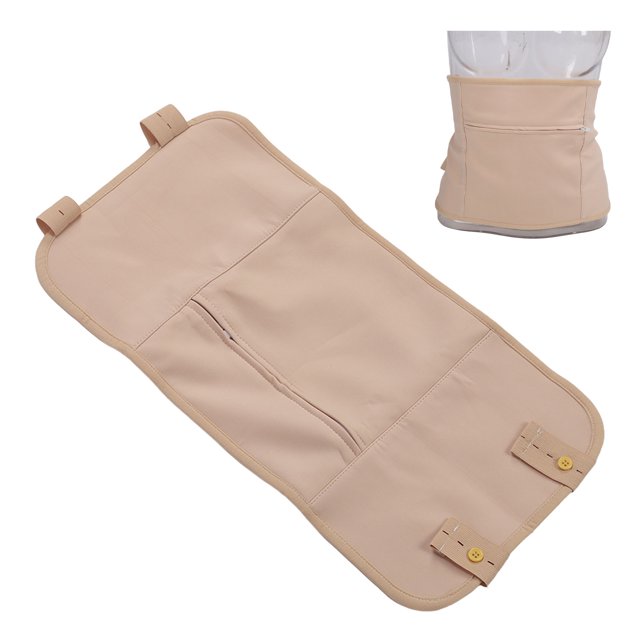 Compresa de aceite de ricino reutilizable elástica impermeable paquete de aceite de ricino envoltura de limpieza colónica evita fugas lavable para la fertilidad del ANGGREK Otros