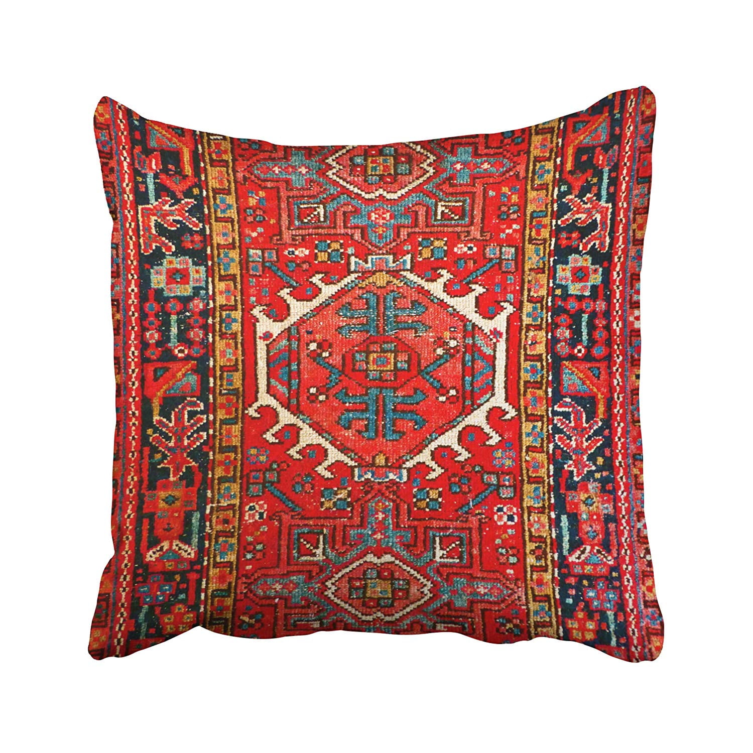 ARTJIA Persian Carpet Oriental Rug Pattern From Iran Pillowcase 16x16 inch