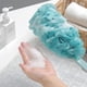 thumbnail image 3 of Cepillo de baño colgante con mango largo y forma de flor para ducha, cepillo de baño colgante, cepillo de esponja duradero para ducha, cepillo exfoliante para mujeres y hombres (color beige), 3 of 5
