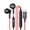 Black red, variant on 7829 Type C Corded Earphones Low Latency Auditory Enhances Auditory Clear and Depth for Immersive Play Communication