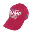 thumbnail image 3 of Trump Hat Make America Great Again – MAGA Hat with American Flag - Donald Trump 2024 Baseball Cap - Pink 2024, 3 of 4