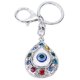 thumbnail image 5 of Llavero De Ojo De Diablo, Pequeño Llavero Portátil Exclusivo De Buena Suerte De Metal Para Adornos De Pared Para Adornos De Coche Para Adornos De Bolsos, 5 of 7