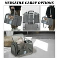 thumbnail image 3 of Pet Carrier Airline Approved, Soft-Sided Cat Carriers for Medium Cats Small Cats, Softy Dog Carriers for Small Dogs Medium Dogs, 3 of 9