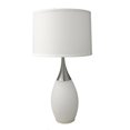 thumbnail image 1 of Lampe de Table Blanche Moderne de 28 Po., 1 of 1