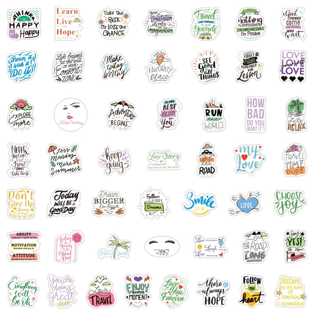 motivational stickers – Frazier's Little Shoppe