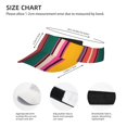 thumbnail image 4 of Easygdp Vertical Stripes Stretchy Visor - Unisex Visor Hat for Men and Women, UPF 50 Sun Protection Visor, Ultra-Light, 4 of 8